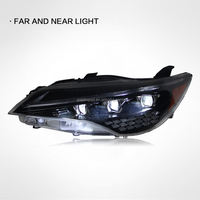 Faro Delantero para Toyota Camry, Especificación Estadounidense, 2015-2017, Faros LED Modificados, Encendido Secuencial, Señal de Giro Fluida, DRL