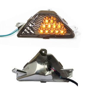 Luz LED de Señal de Giro Lateral para <span class=keywords><strong>KAWASAKI</strong></span> <span class=keywords><strong>NINJA</strong></span> 250 300 400 650 <span class=keywords><strong>1000</strong></span> Z1000SX ZX-6R <span class=keywords><strong>2013</strong></span> en Adelante, Color Ámbar, Nueva, 1 Año de Garantía - Product Image 4