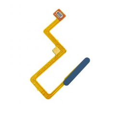 Cable flexible para botón de encendido y huella dactilar para Xiaomi Poco X4 Pro 5G, diseño de barra azul oscuro - Product Image 3