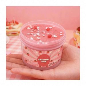 Kit de loisirs créatifs DIY Pastel Cotton Charms : Slime au beurre pailleté, textures d'argile mélangées, perles en mousse, parfumées, pour la création de jouets - Product Image 4