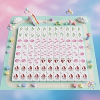 Coffret de Mahjong en Acrylique Écologique Thème Océan Design Moderne Classique de Luxe Tuiles Solides Lisses pour Divertissement à Domicile ou au Casino