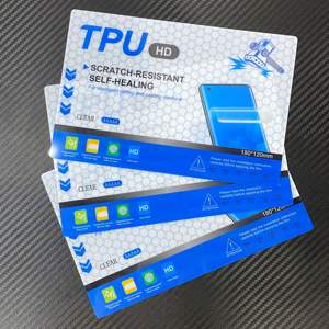 Buona qualità 5A chiaro TPU Film morbido idrogel riparazione autometica protezione dello schermo del telefono cellulare per modelli universali pellicola di taglio - Product Image 5