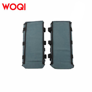 Guêtres de protection anti-morsure de serpent Woqi 54x33 en polyester, équipement d'extérieur, bleu paon, pour adulte, pour la neige - Product Image 3