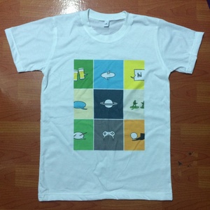Wholesale Blank T Shirt Custom 100% Cotton T-shirt Printing <b>logo</b> for Mens Plain t Shirts Printed White Black T Shirt - Product Image 5