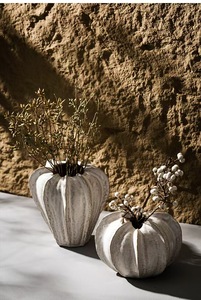 Jarrón de cerámica blanca estilo <span class=keywords><strong>Wabi</strong></span>-Sabi - Product Image 5