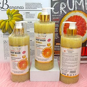 Gel douche exfoliant au <span class=keywords><strong>lait</strong></span> <span class=keywords><strong>de</strong></span> papaye le plus vendu - Parfum <span class=keywords><strong>de</strong></span> fruits frais - Lotion corporelle moussante douce 500ml - Product Image 4