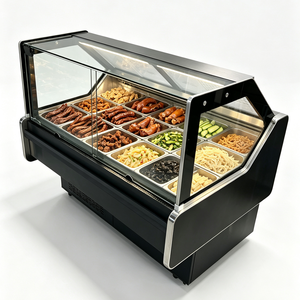 Vitrine Réfrigérée Commerciale pour Viande Fraîche et <span class=keywords><strong>Charcuterie</strong></span> – Équipement <span class=keywords><strong>de</strong></span> Réfrigération pour Supermarché - Product Image 5