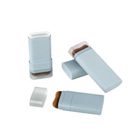 Contenant cosmétique en plastique PP personnalisé de 15 ml et 20 ml avec pinceau pour fond de teint, crème solaire, anticernes, baume – Emballage