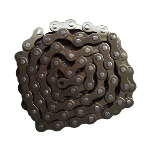 Cadena de bicicleta de 114 eslabones, 1 velocidad, cadena de metal duradera para bicicleta de una sola velocidad - Product Image 1