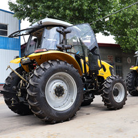 Harga traktor pertanian besar 4WD 130 tenaga kuda Harga traktor QLN 130HP roda kemudi traktor di luxu