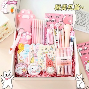 Cute Cat Family Gift Set Adorable Stationery <b>For</b> Kids Back To School <b>Birthday</b> <b>Present</b> - Product Image 3