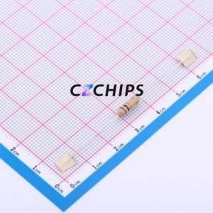 Resistencia de Orificio Pasante CR1/2W-10K 5%-2T52, Componente de Orificio Pasante (THT), Película de Carbono D3.5xL9mm 10kOhm 5% 350V - Product Image 1