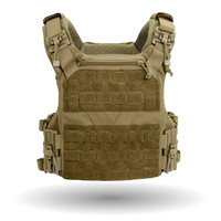 Fabricant professionnel d'accessoires militaires, gilet tactique en nylon avec logo personnalisé, porte-plaque à dégagement rapide, sac en Cordura