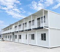 Maison conteneur portable sur mesure à ossature acier pour dortoirs de travailleurs, bâtiment préfabriqué pour camp de travail