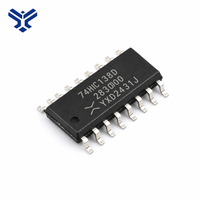 Décodeur-Démultiplexeur CMOS 3 à 8 lignes Nexperia 74HC138D 653 SOIC 16, CI logique pour ingénieurs en électronique, conforme RoHS