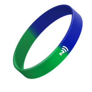 עמיד סיליקון כרטיס ביקור כרטיס ביקור צמיד עם nfc מיני תג 13.56mhz תדר חברתי שיתוף nfc - Product Image 4