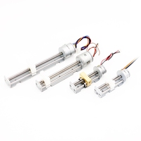 Moteur pas à pas linéaire miniature QQ NEMA 6 SM1591 15BY 6V DC, micro-actuateur linéaire avec curseur en plastique et course de 30/40 mm