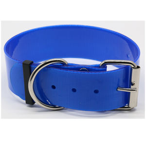 Top Vente 2 ''Large TPU Enduit Nylon <span class=keywords><strong>Pitbull</strong></span> Collier De Chien Matière Plastique Durable Solide Motif Dentelle Décoration Pet Laisses - Product Image 4