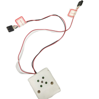 Haut-parleur OEM de boîte à musique personnalisée avec bouton poussoir et module de son vocal préenregistré pour jouets en peluche et poupées