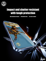 Monkey King IPhone18 Pro/18 Pro Max Protection d'écran en verre trempé incurvé 3D anti-empreintes digitales 9H de dureté HD anti-statique