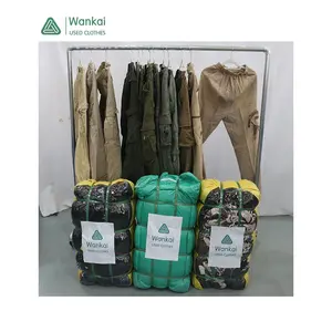 CwanCkai Best Selling New Designs Cargo Men Pants Used, Hot Sales Mixed Sizes Men Second Hand Cargo Pants