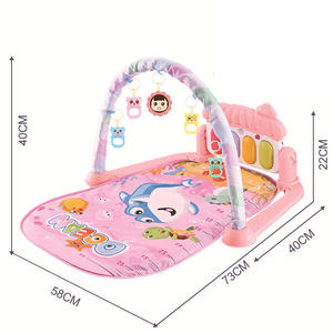 Alfombra de Juego Musical AiJH con Luces, Alfombra de Gimnasio para Bebés de 2 cm de Grosor, Alfombra de Juego para Bebés, Alfombra Deportiva Educativa y Suave - Product Image 6