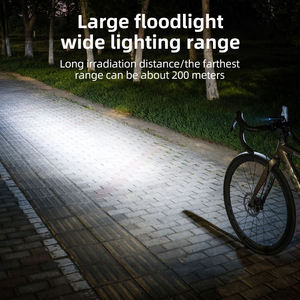 Luz Delantera <span class=keywords><strong>para</strong></span> <span class=keywords><strong>Bicicleta</strong></span> con Energía Solar, Faro LED <span class=keywords><strong>para</strong></span> <span class=keywords><strong>Bicicleta</strong></span>, Luz <span class=keywords><strong>de</strong></span> Carretera y <span class=keywords><strong>Montaña</strong></span>, Lámpara <span class=keywords><strong>de</strong></span> Ciclismo, <span class=keywords><strong>Linterna</strong></span> <span class=keywords><strong>para</strong></span> Ciclismo Nocturno - Product Image 2