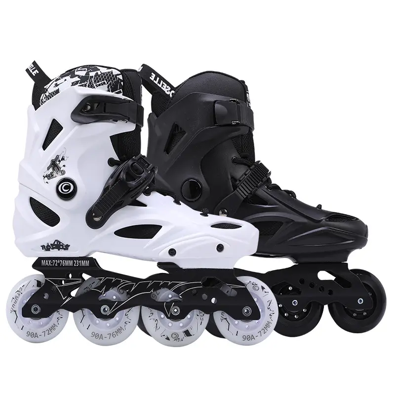 Professionele Inline Skates Met 4 Wielen Voor Freestyle Schaatsen Professionele Inline Skates