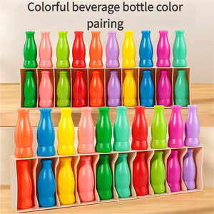 <span class=keywords><strong>Juego</strong></span> de emparejar botellas coloridas - Juguete de entrenamiento de memoria para la educación temprana de los niños - Product Image 5