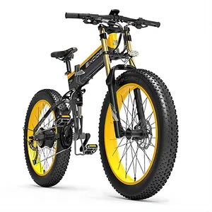 EU UK Warehouse Factory ODM CE E-Bike 48V 1000W Powerful Motor Electric Foldable Bike 17.5AH 26inch Fat Tire Electric Bicycle