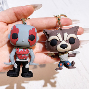 Llavero de Silicona con Diseño de Guardián de la Galaxia, Novedad 2026, Figuras de Anime de Películas, Ciervo, Búho, Monstruo, Colgante, Regalo - Product Image 2