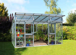 Portable Green House Backyard Polycarbonate Growing Shelter <span class=keywords><strong>Kit</strong></span> de tente de jardinage extérieur <span class=keywords><strong>en</strong></span> aluminium - Product Image 2