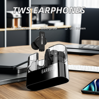 Casque de jeu sportif intra-auriculaire portable Brightblue T6 pour Bluetooth 5.4 avec réduction de bruit ENC/ANC, étanchéité IPX-4 et faible latence