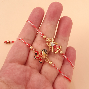 Nuovo Martis portafortuna quadrifoglio <span class=keywords><strong>coccinella</strong></span> greco marzo <span class=keywords><strong>bracciale</strong></span> per le donne anno nuovo gioielli regali di compleanno - Product Image 3