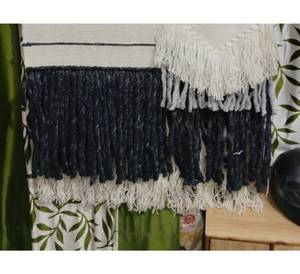 Tapiz de Pared de Macramé Boho de Primera Calidad, Hecho a Mano con Algodón, 40x30 Pulgadas, Decoración de Pared Bohemia con Diseño Elegante - Product Image 5