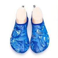 Respirant personnalisé femmes chaussette d'eau natation surf Aqua chaussures plage