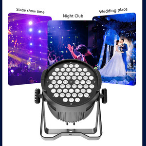54x3w rgbw led film par light pour fête mariage Disco Performance Bar <span class=keywords><strong>Club</strong></span> événement danse scène spectacle - Product Image 4