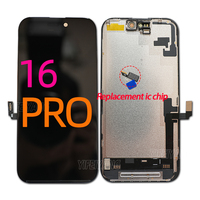 Écran OLED DD de Gros pour Remplacement iPhone 12 13 14 15 16 Pro Max Réparation d'Écran LCD de Téléphone Portable