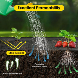 Tela geotextil de barrera de malezas tejida de PP fuerte verde personalizada <span class=keywords><strong>malla</strong></span> ecológica para exteriores con 5 años de vida patrón de nuevo producto - Product Image 5