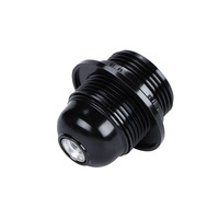 Support de lampe DIY E26 E14, douille E27, support de lampe en bakélite noire, accessoires d'éclairage