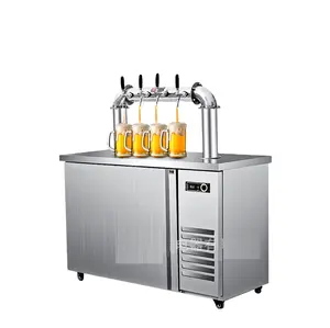 อัตโนมัติร่างเบียร์ Cooler Dispenser เครื่อง/Kegerator ร่างเบียร์ Dispenser ราคา/สแตนเลสสตีลเบียร์ Cooler เครื่อง