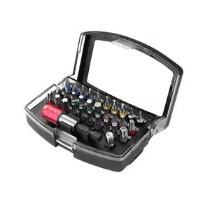 Ulica Kit Cacciavite a Cricchetto Esagonale da 32 Pezzi Fai-da-te, con Impugnatura in Acciaio Cromato, Personalizzabile, Supporto OEM, per Riparazioni, Punte a Taglio e Phillips - Product Image 6