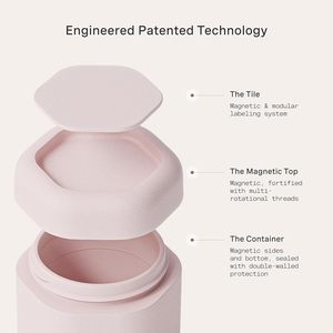 Magnetic Travel Skincare Refill Box, Cross-border New Product, Magnetic Travel Skincare Compartment Box Capsule Set 3-pack - Product Image 3