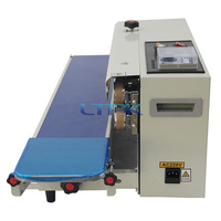 Scellant à bande LT-FR900 avec imprimante à encre sèche avec code de lot Sacs de film plastique horizontaux automatiques Continua Codificador Sealing Mach