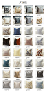 Christmas Decorative Luxury Style Gold <strong>Green</strong> Pattern Pillow Case Modern Jacquard <strong>Cushion</strong> <strong>Cover</strong> for Living Room - Product Image 5