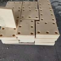Pièces en nylon usinées CNC sur mesure OEM ODM, composants en plastique usinés pour engrenages, bagues et glissières en nylon PA6 MC