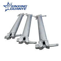 Système Cuplock, équerre diagonale en acier pour échafaudage, accessoires industriels, haute résistance, galvanisé, marque XinXing