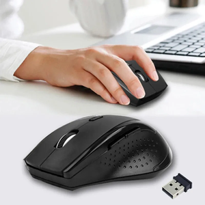 Ratón inalámbrico recargable <span class=keywords><strong>para</strong></span> juegos de 2,4 GHz <span class=keywords><strong>para</strong></span> múltiples dispositivos, clics silenciosos, 4 DPI ajustables <span class=keywords><strong>para</strong></span> manos de tamaño <span class=keywords><strong>pequeño</strong></span> compatibles - Product Image 4