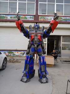 Disfraz de robot de película realista para humanos, disfraz de Optimus <span class=keywords><strong>Prime</strong></span> personalizado de buena calidad al por mayor - Product Image 4