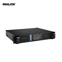 Amplificateur de puissance stéréo intégré MALOX 10Q Circuit Switch Classe Td 4 canaux 1000 Watts Audio professionnel 20Hz-34kHz 0.5dB 60V/us